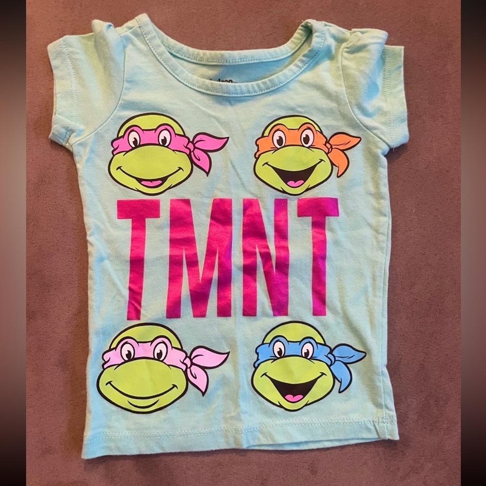 5/$25 Teenage mutant ninja turtle 12 months shirt